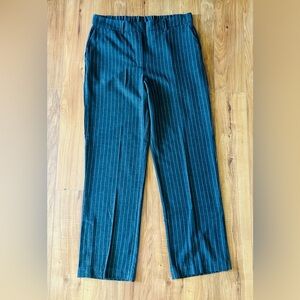 C By One woman Gray/Black Striped Pants Medium